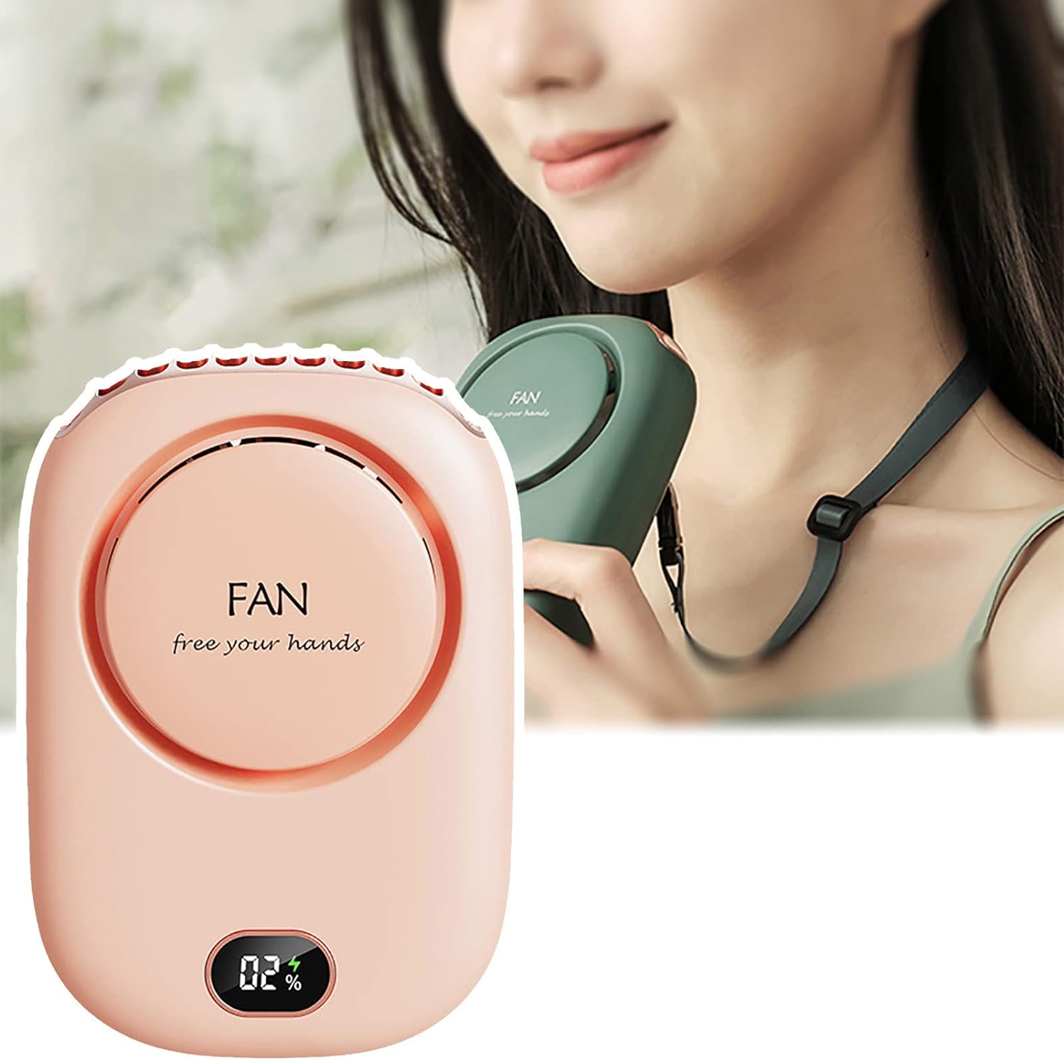 Portable Lazy Hanging Neck Fan